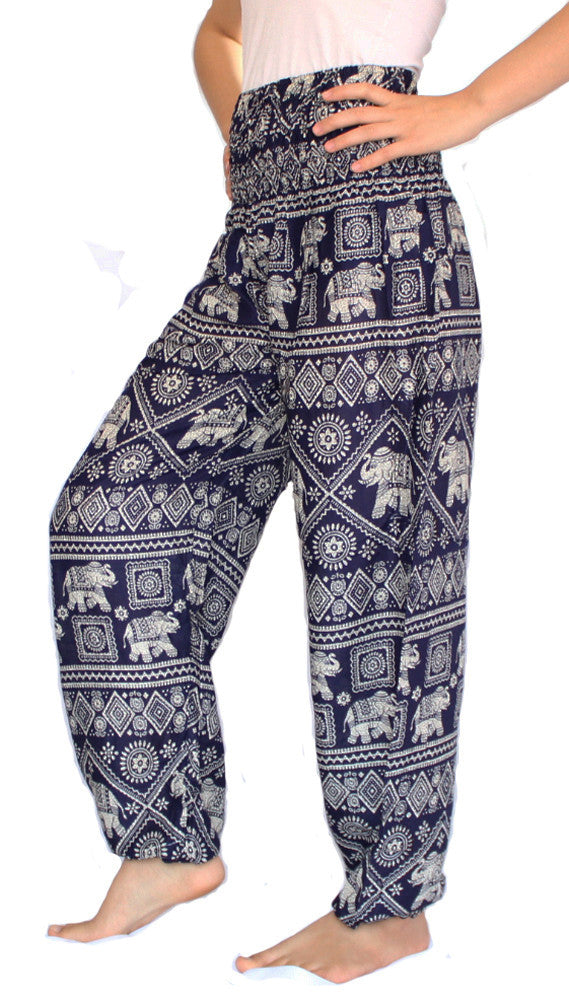 Brand New HandMade Paisley Buddha Hippie Pants on Designer Wardrobe